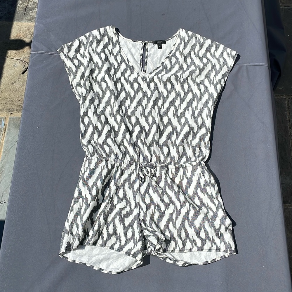 J. Crew Ikat Romper - Picture 2 of 10